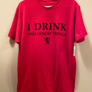 Game of Thrones - I Drink and I Know Things T-shirt Size L